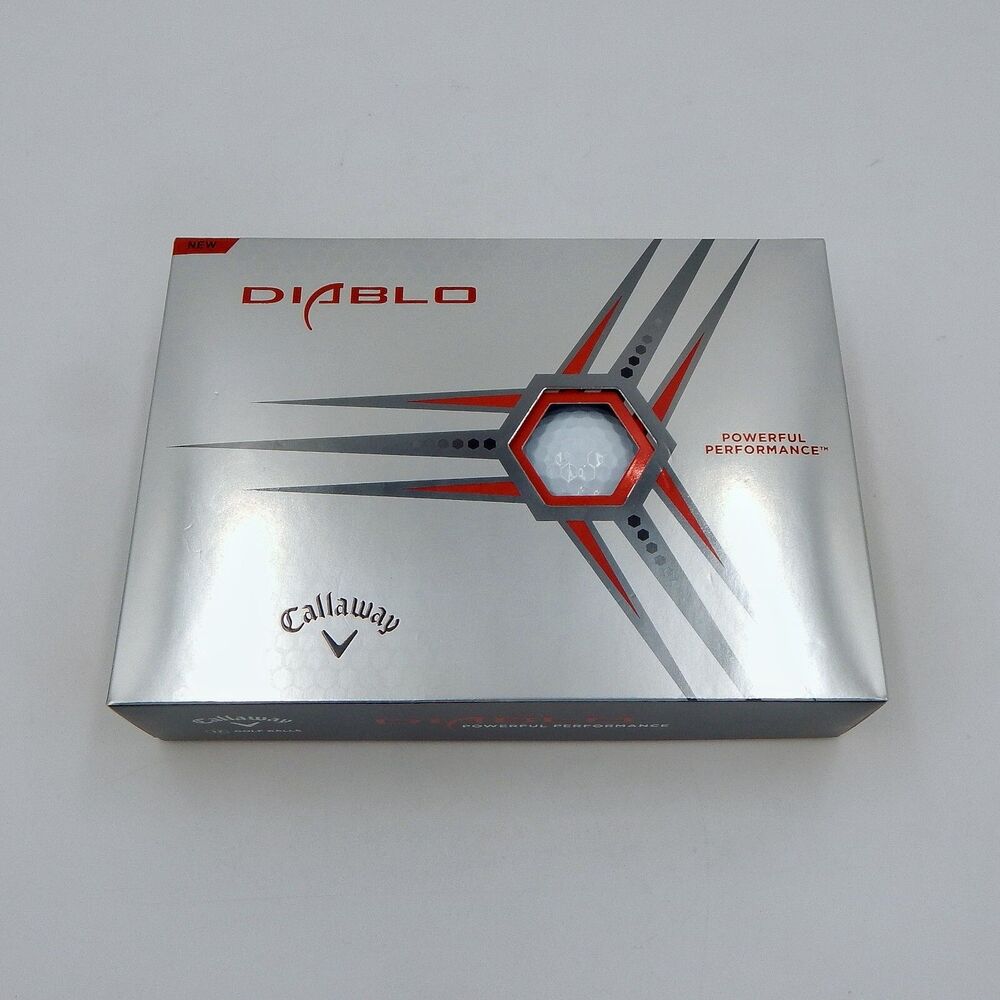 Callaway Diablo Powerful Performance Golf Balls Hex Set 12